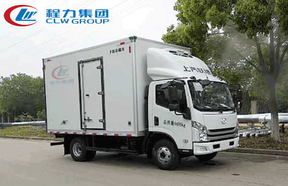 國六躍進自動檔冷藏車